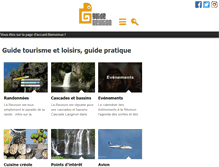 Tablet Screenshot of guide-reunion.fr